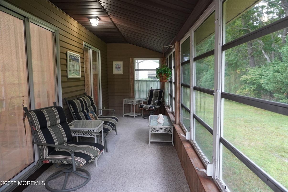 Interior, Sun Room, Wooden Ceilings