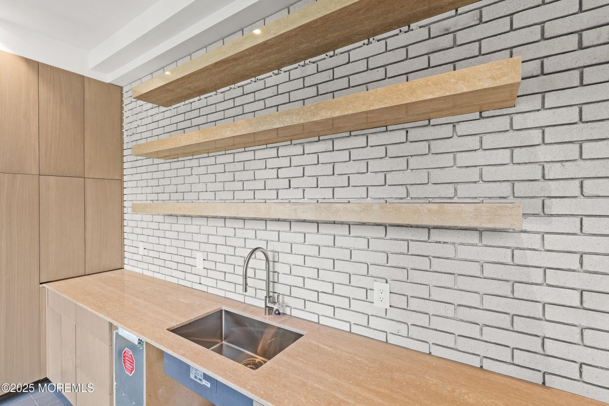 Interior, Recessed Lighting, Stone Walls