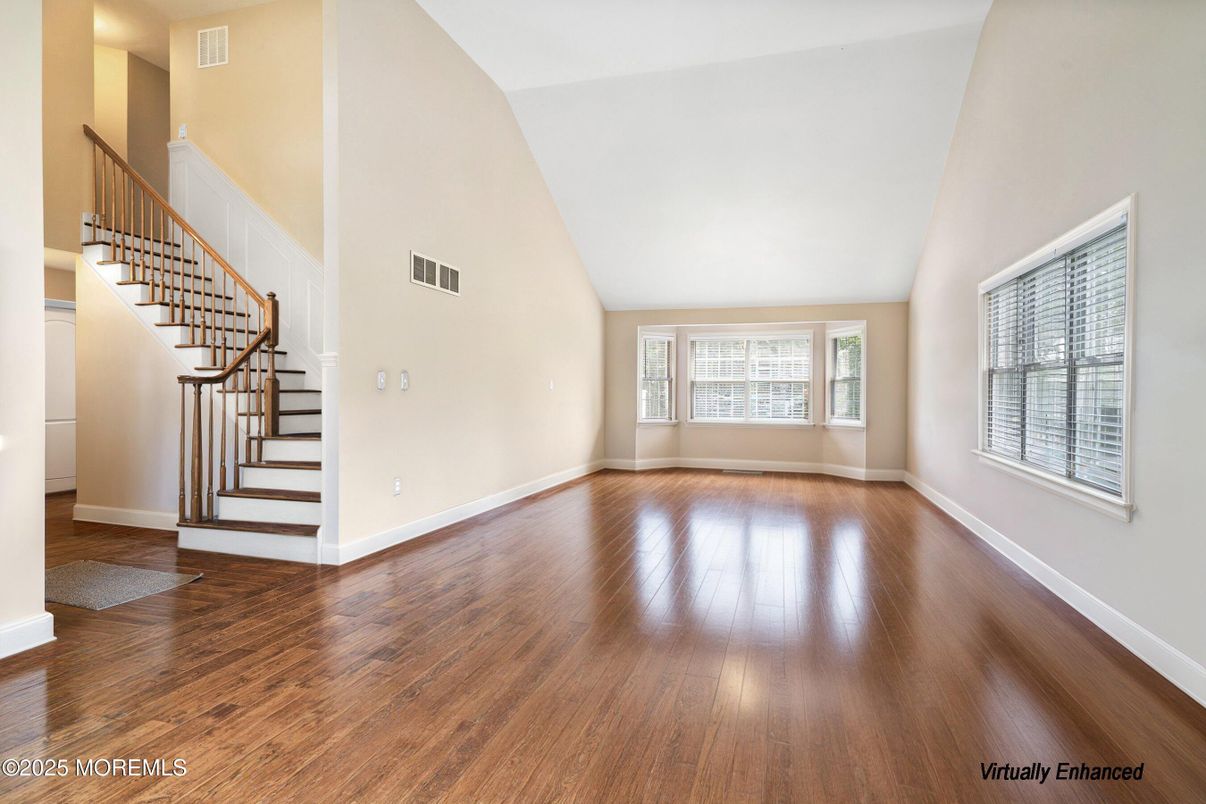 Empty room, Interior, Wood Texture Flooring