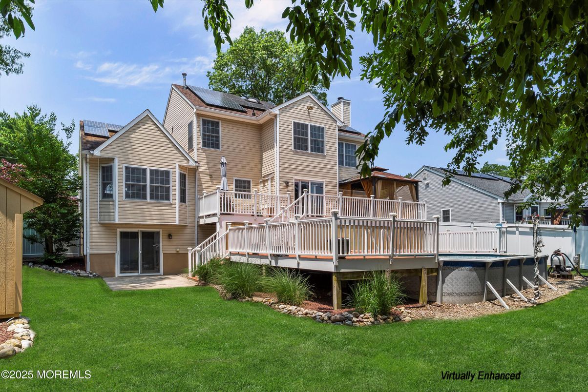 Backyard, Exterior, Pool, Solar Panels