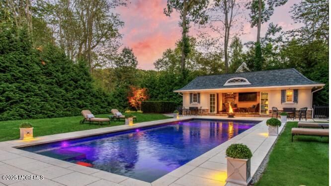 Backyard, Exterior, Pool