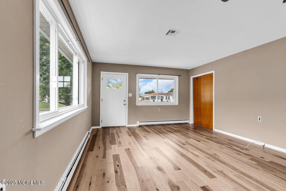 Empty room, Interior, Wood Texture Flooring