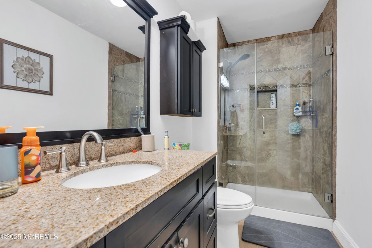 Bathroom, Glass Shower, Interior