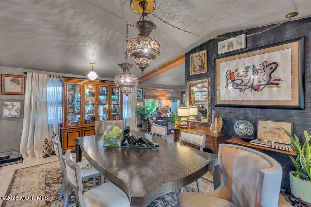 Dining room, Interior, Pendant Lights