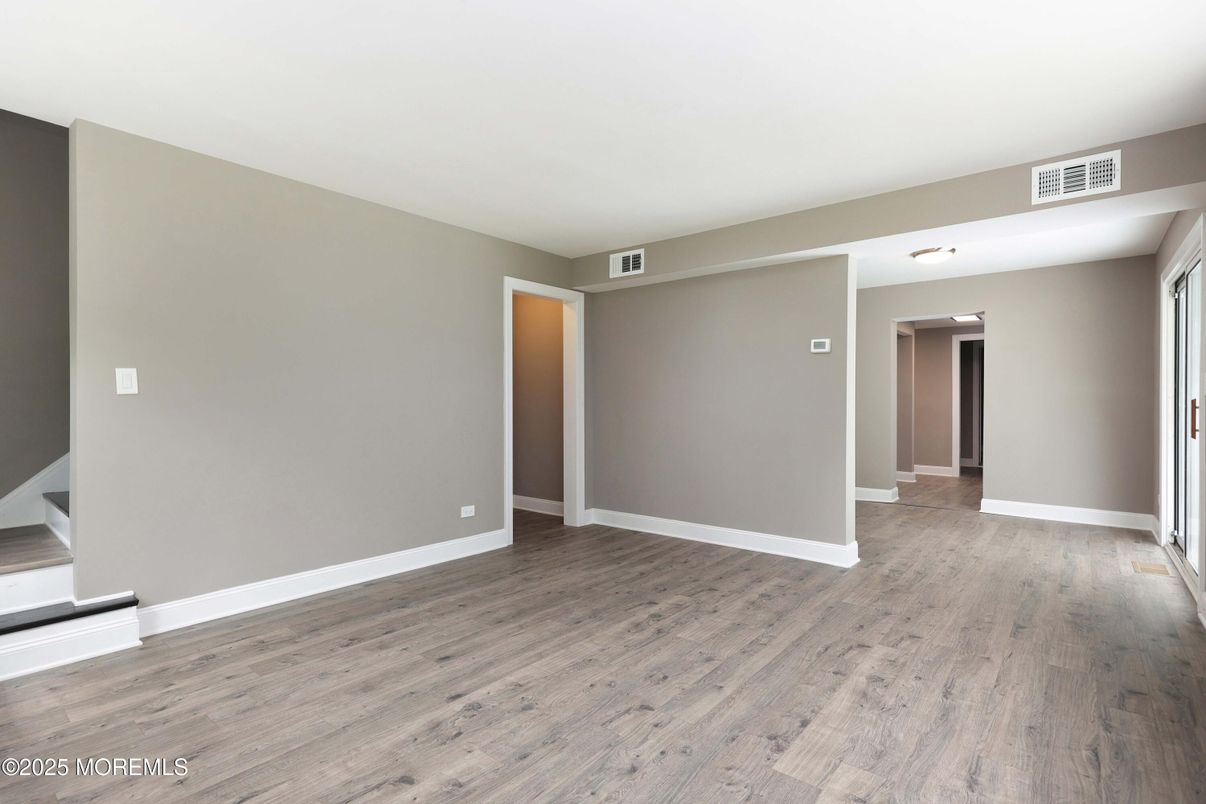 Empty room, Interior, Wood Texture Flooring