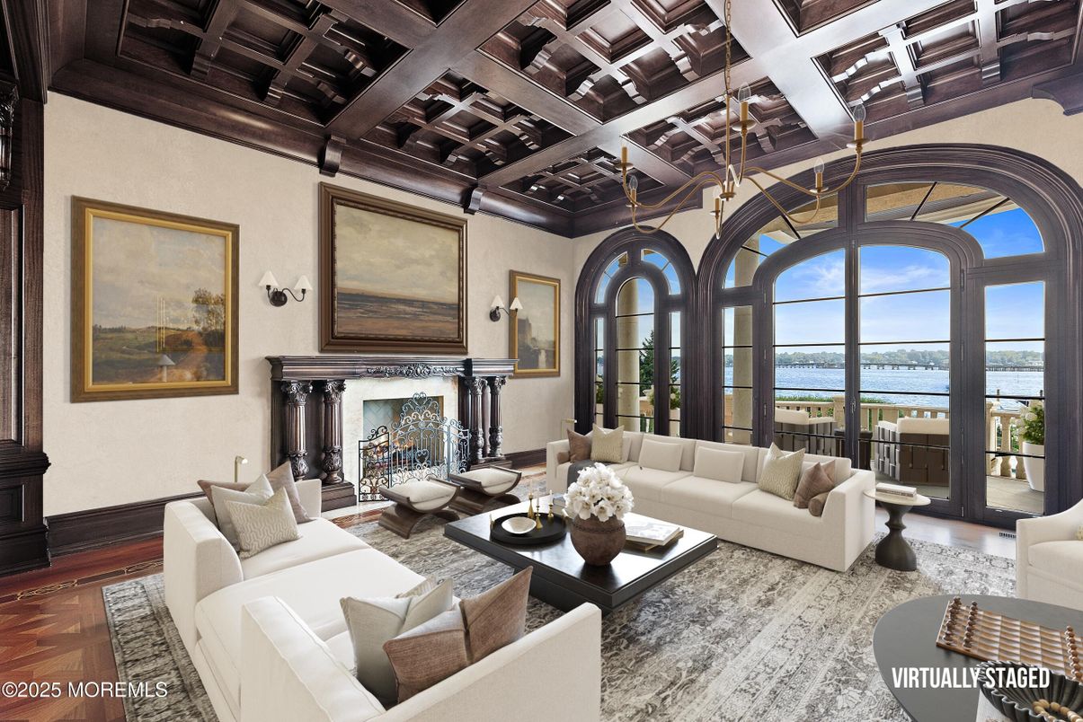 Fireplace, Interior, Living room, Water, Wood Texture Flooring