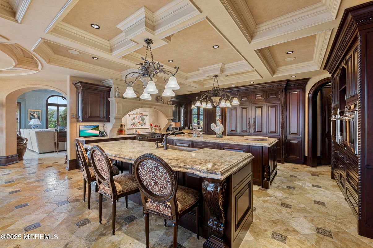 Chandelier, Interior, Kitchen, Pendant Lights, Recessed Lighting