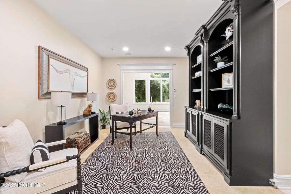 Home Office, Interior, Recessed Lighting