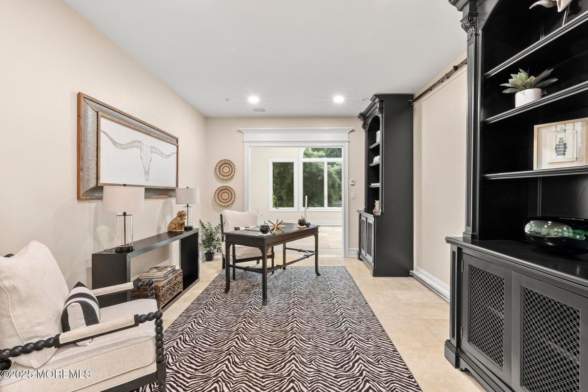 Home Office, Interior, Recessed Lighting