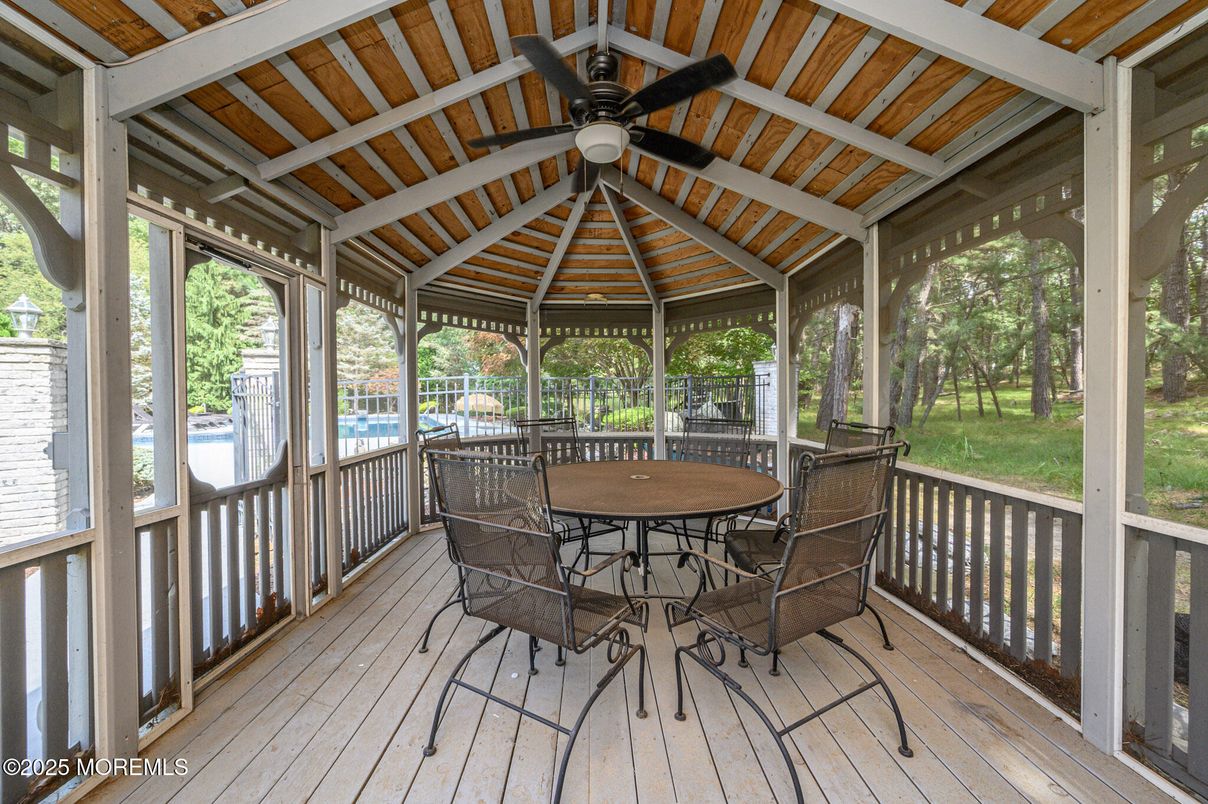 Interior, Sun Room, Wood Texture Flooring