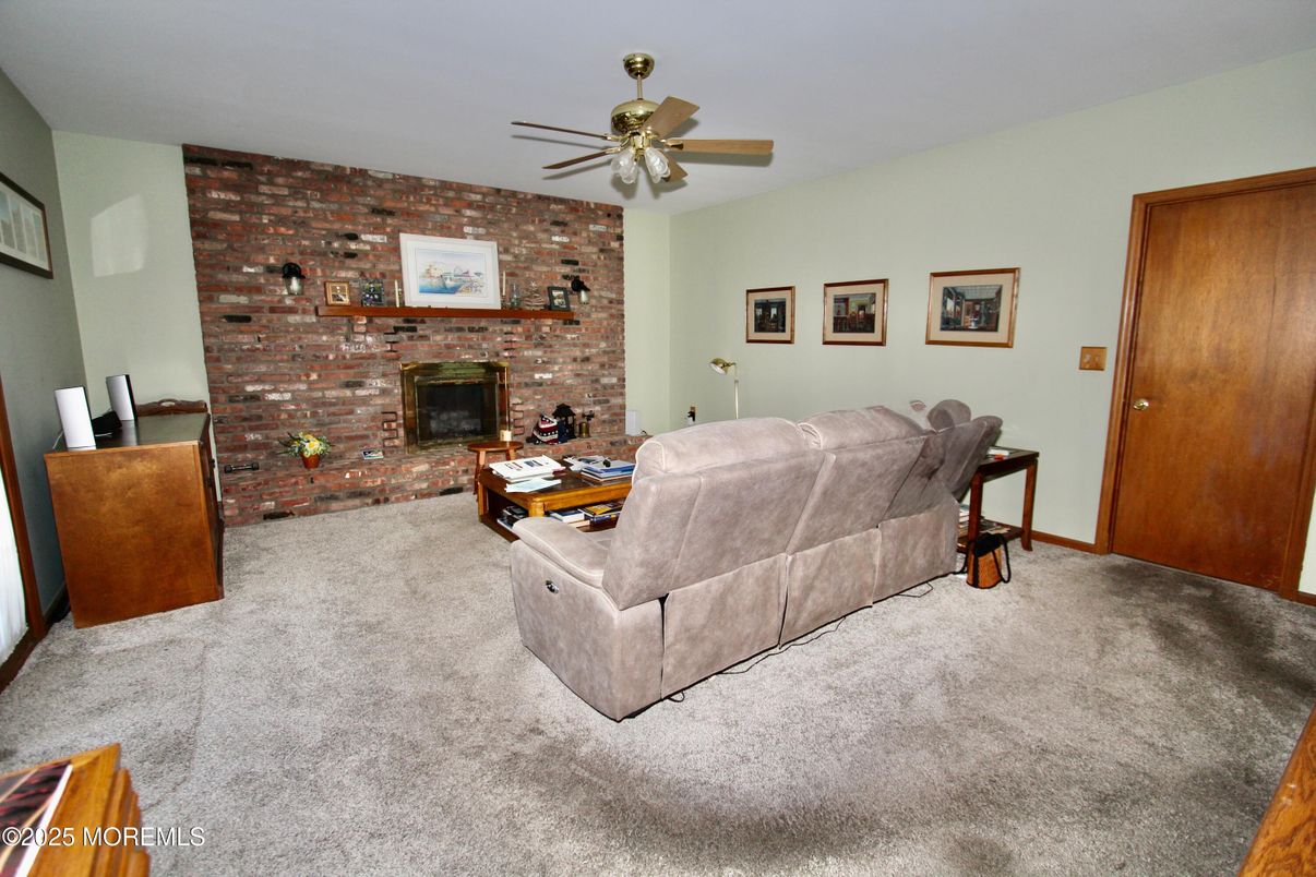 Interior, Living room, Stone Walls