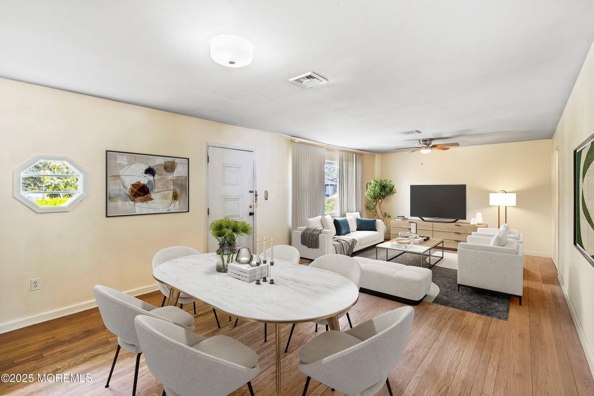 Dining room, Interior, Living room, Wood Texture Flooring