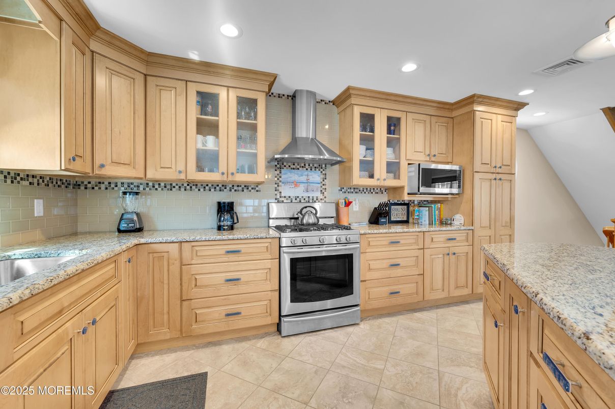Interior, Kitchen, Recessed Lighting, Stainless Steel Appliances