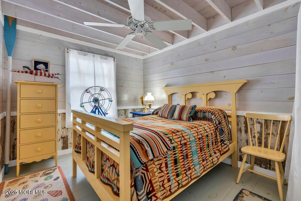 Bedroom, Interior, Wooden Walls