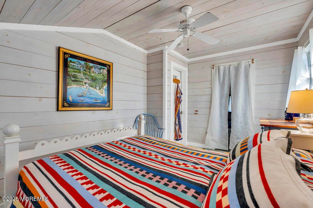 Bedroom, Interior, Wooden Ceilings, Wooden Walls