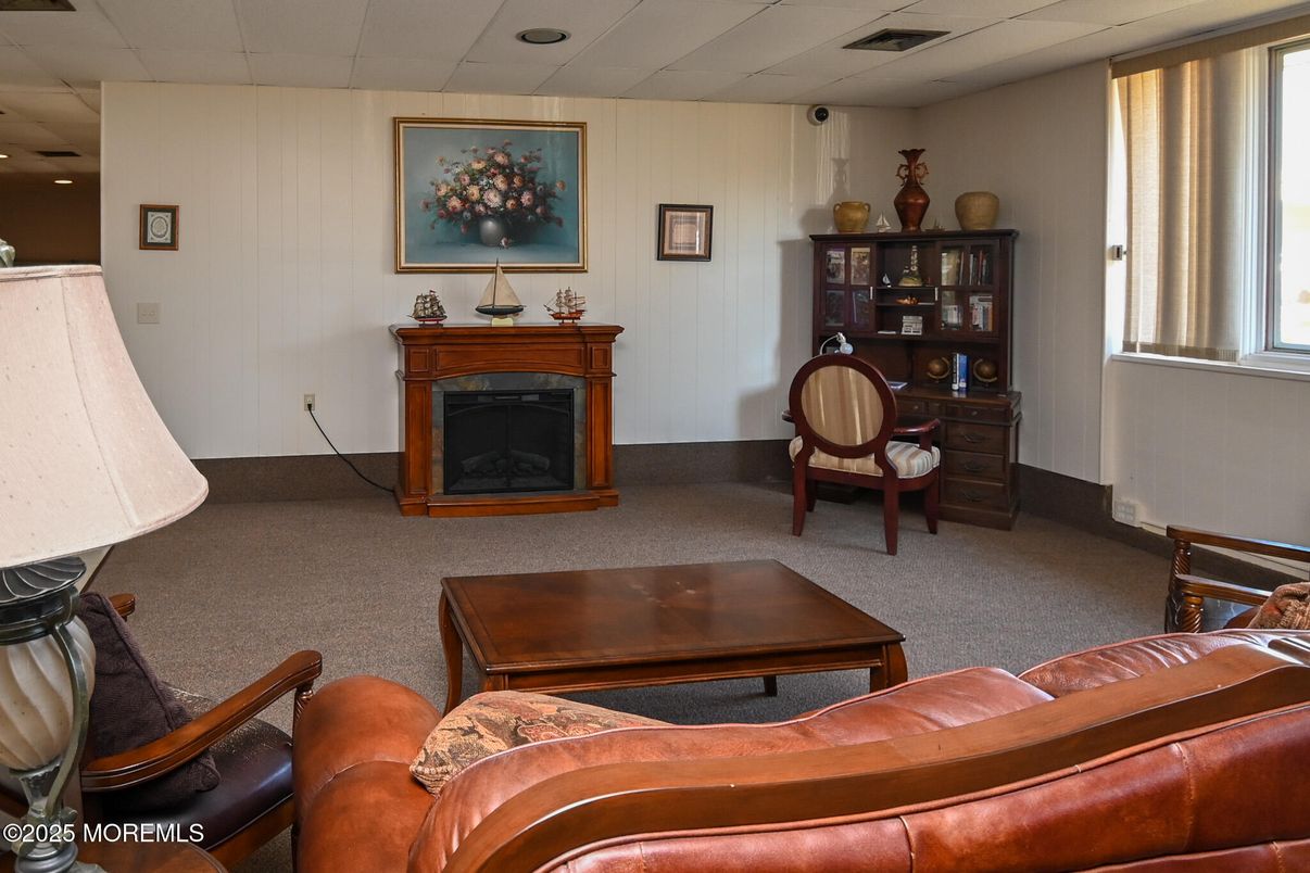 Fireplace, Home Office, Interior