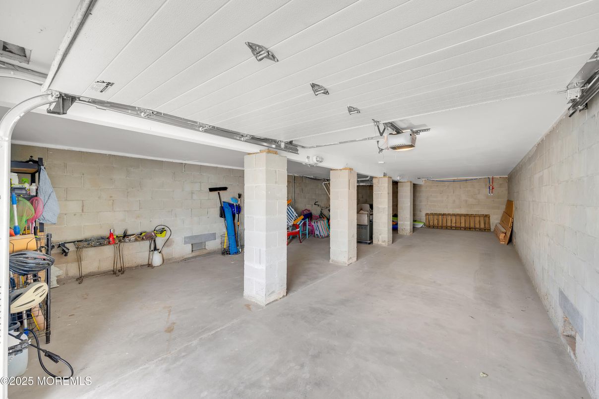 Garage, Interior, Stone Walls