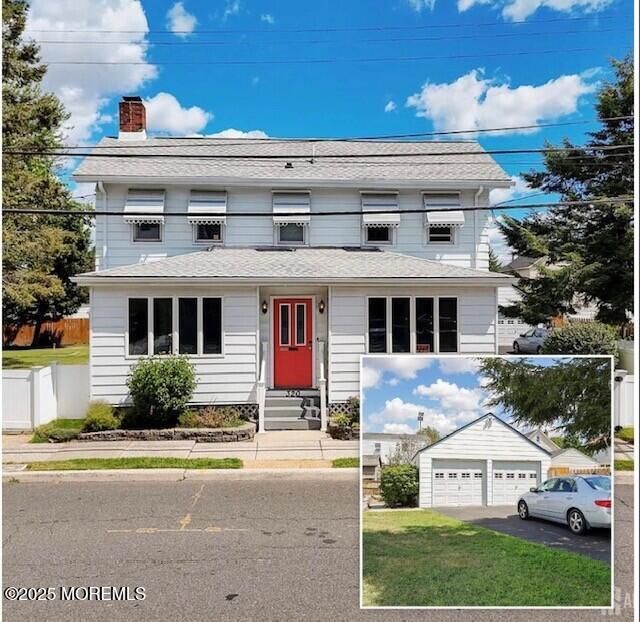 Detached Garage, Exterior, Facade, Georgian