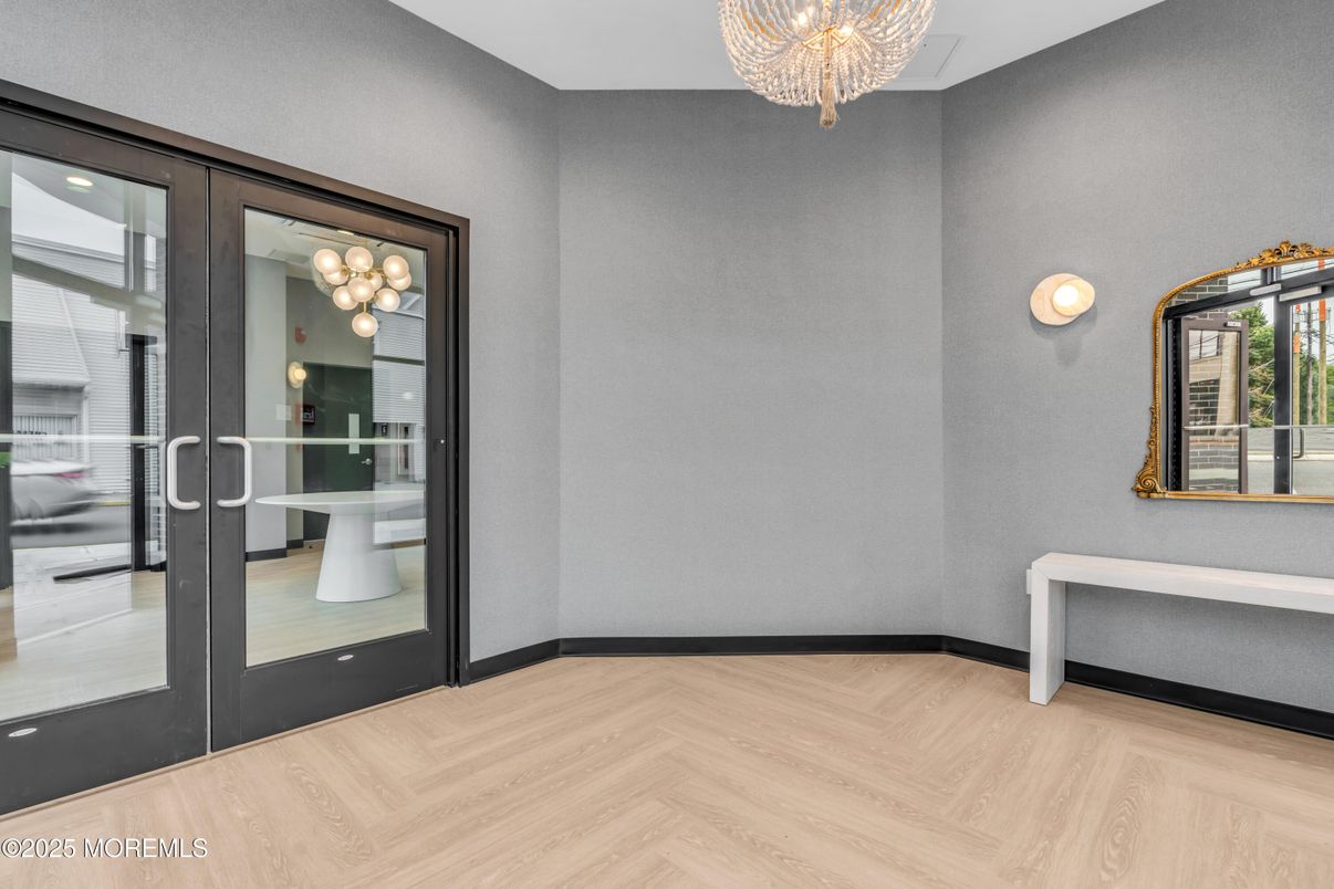 Chandelier, Interior, Recessed Lighting, Wood Texture Flooring