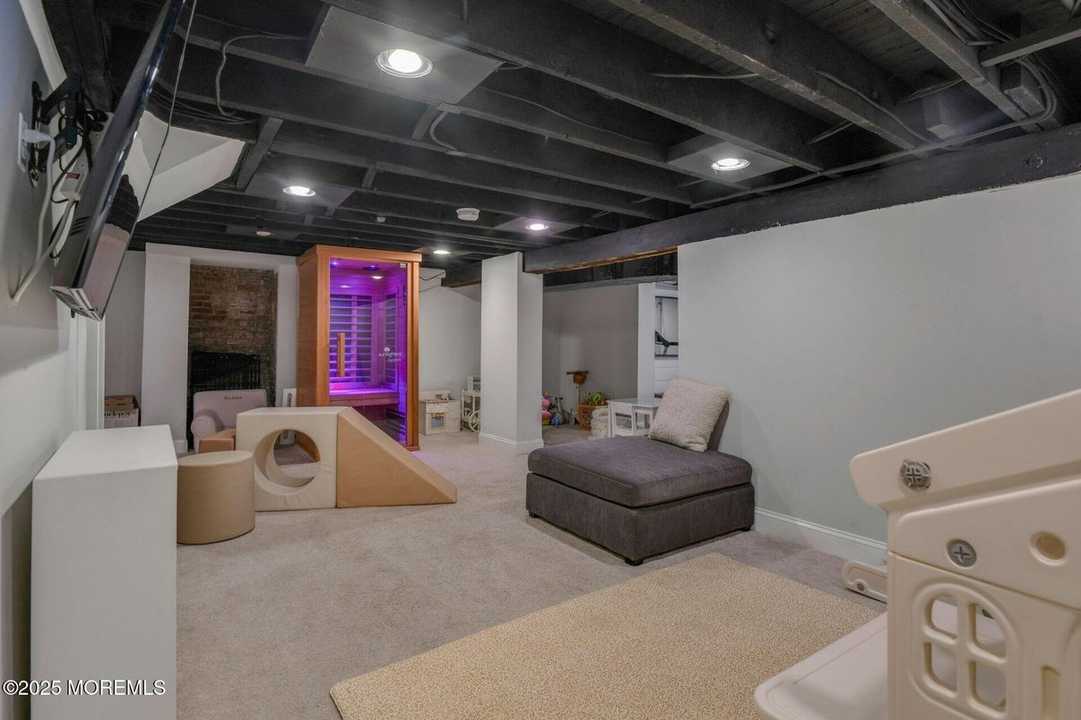 Interior, Recessed Lighting, Stone Walls