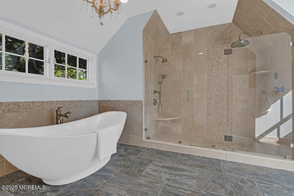 Bathroom, Free Standing Baths, Glass Shower, Interior