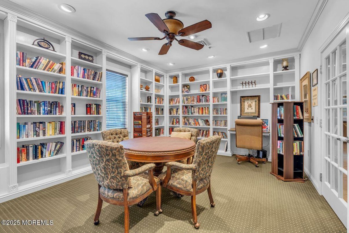Home Office, Interior, Recessed Lighting