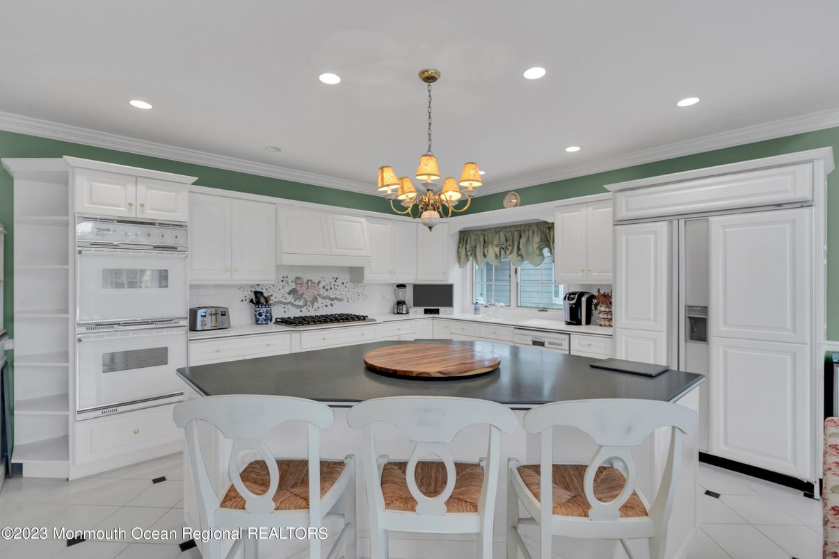 Chandelier, Interior, Kitchen, Recessed Lighting