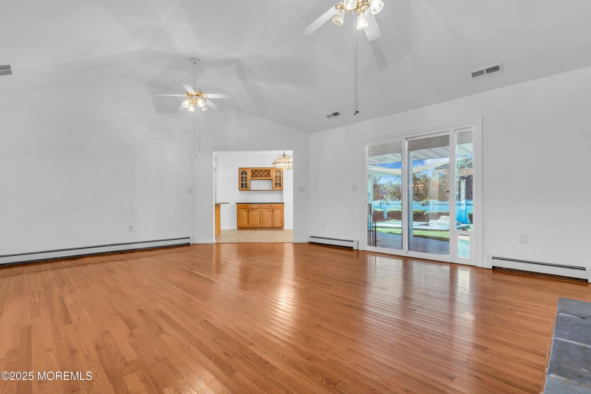 Empty room, Interior, Wood Texture Flooring