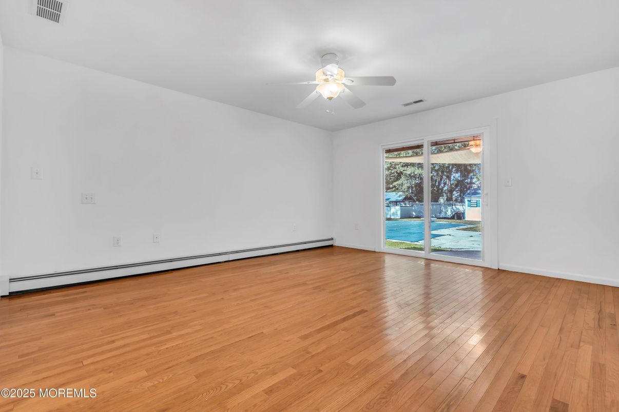 Empty room, Interior, Wood Texture Flooring