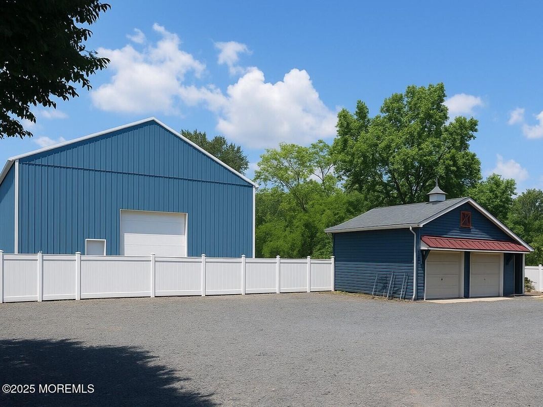 Backyard, Detached Garage, Exterior