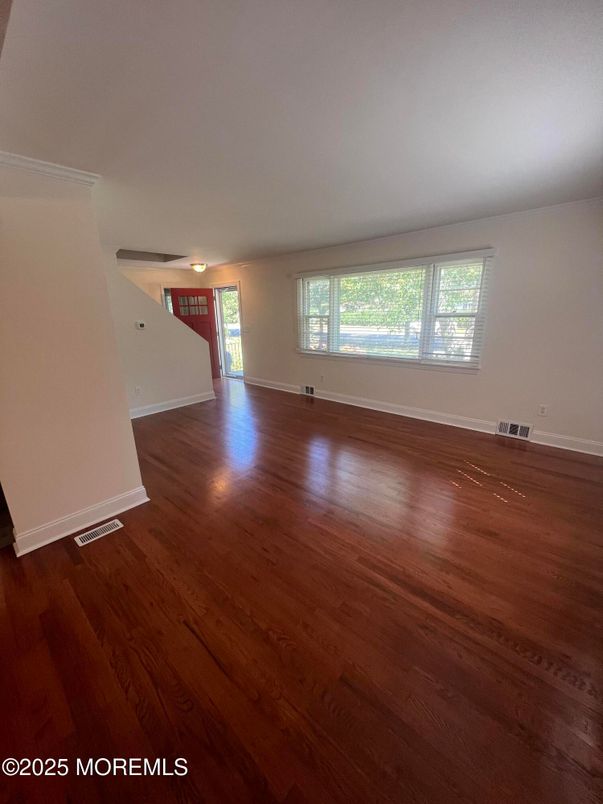 Empty room, Interior, Wood Texture Flooring