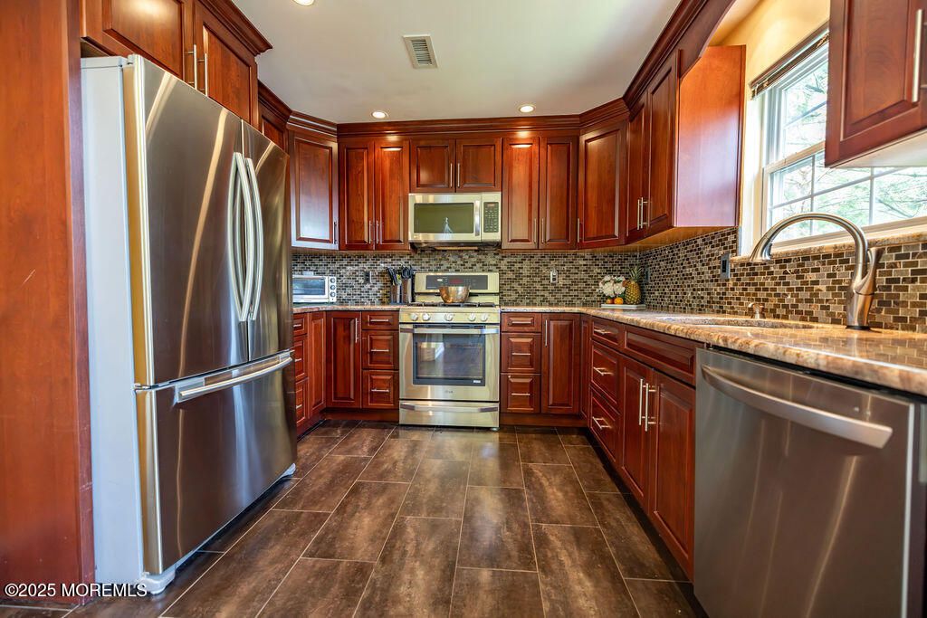 Interior, Kitchen, Recessed Lighting, Stainless Steel Appliances