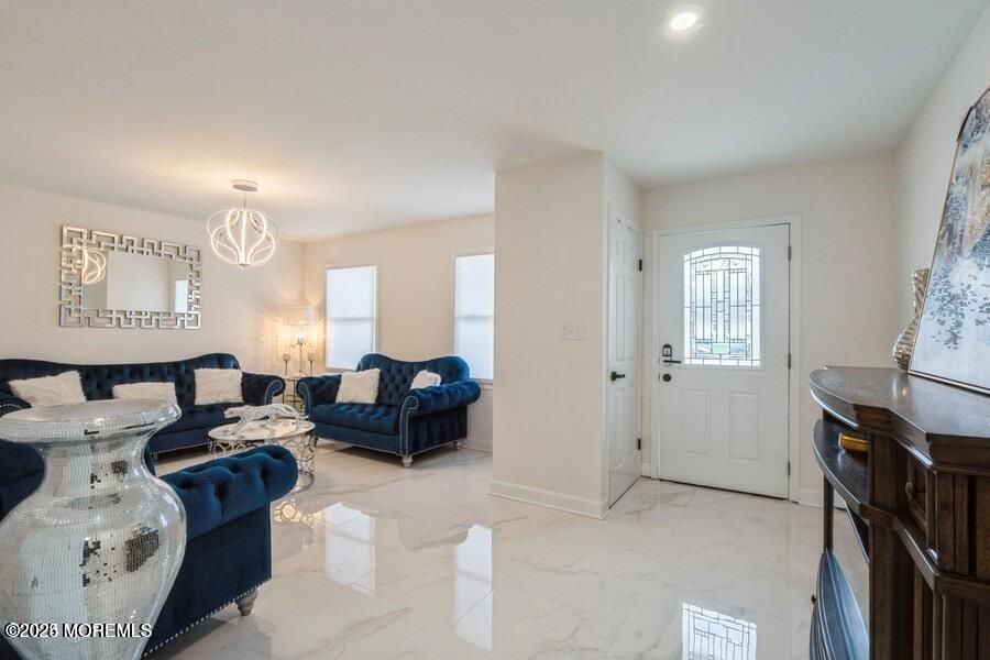 Interior, Living room, Marble, Recessed Lighting