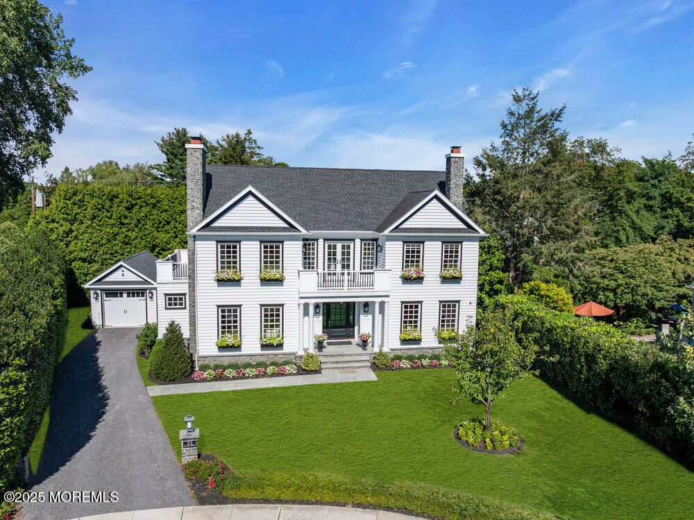 Backyard, Detached Garage, Exterior, Facade, Georgian