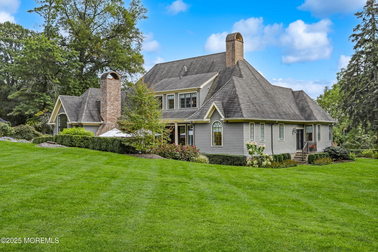 Backyard, Exterior, Facade, French Provincial