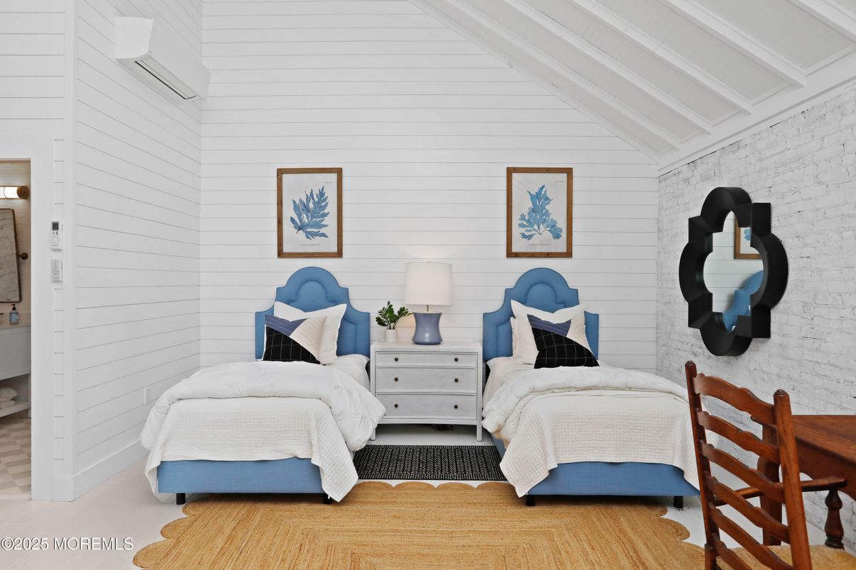 Bedroom, Interior, Stone Walls