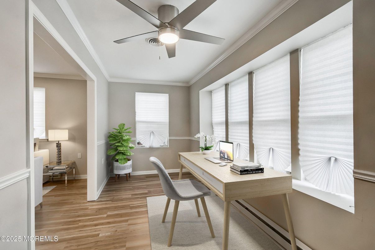 Home Office, Interior, Water, Wood Texture Flooring