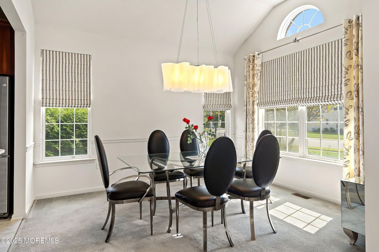 Dining room, Interior, Pendant Lights