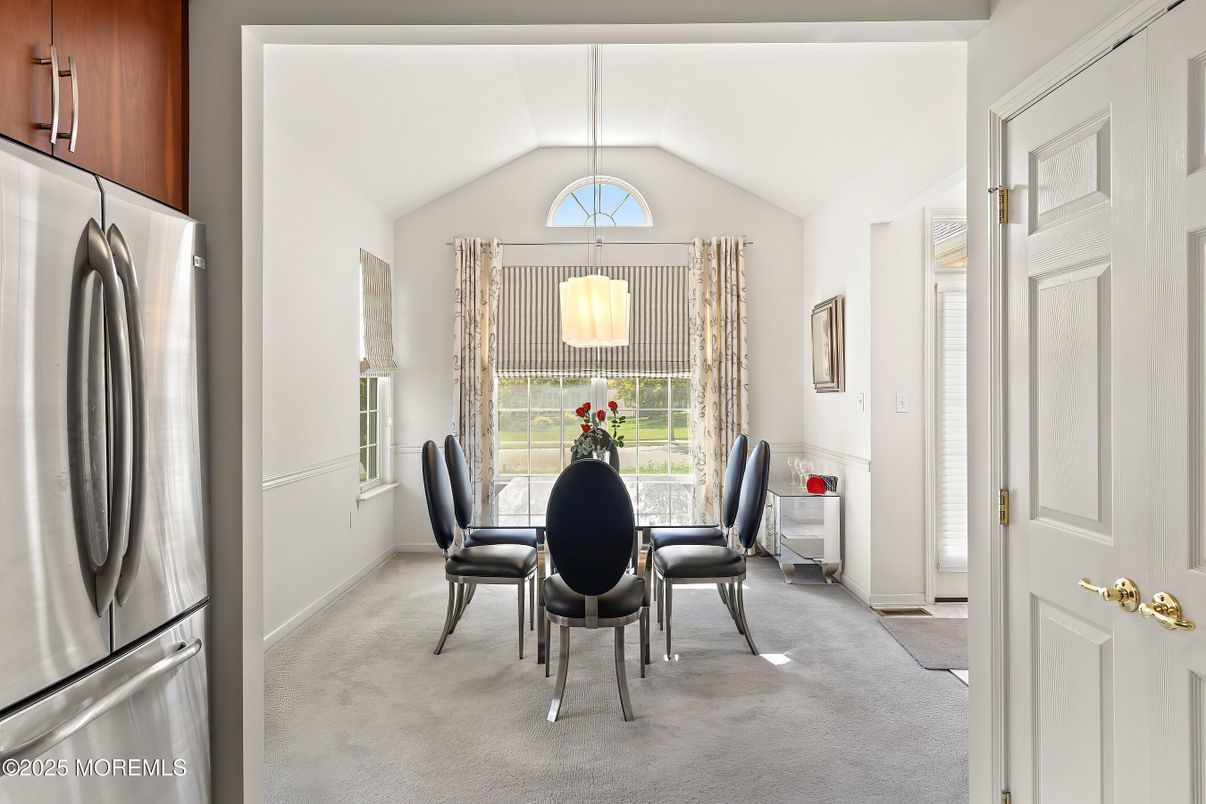 Dining room, Interior, Pendant Lights