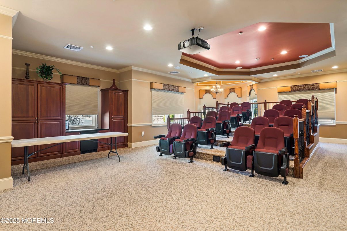 Interior, Recessed Lighting, Theatre Room