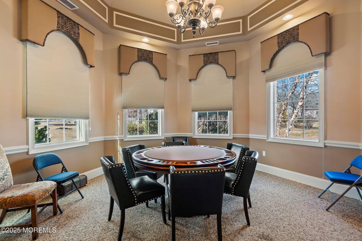 Chandelier, Dining room, Interior, Recessed Lighting