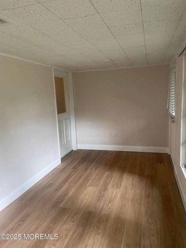Empty room, Interior, Wood Texture Flooring