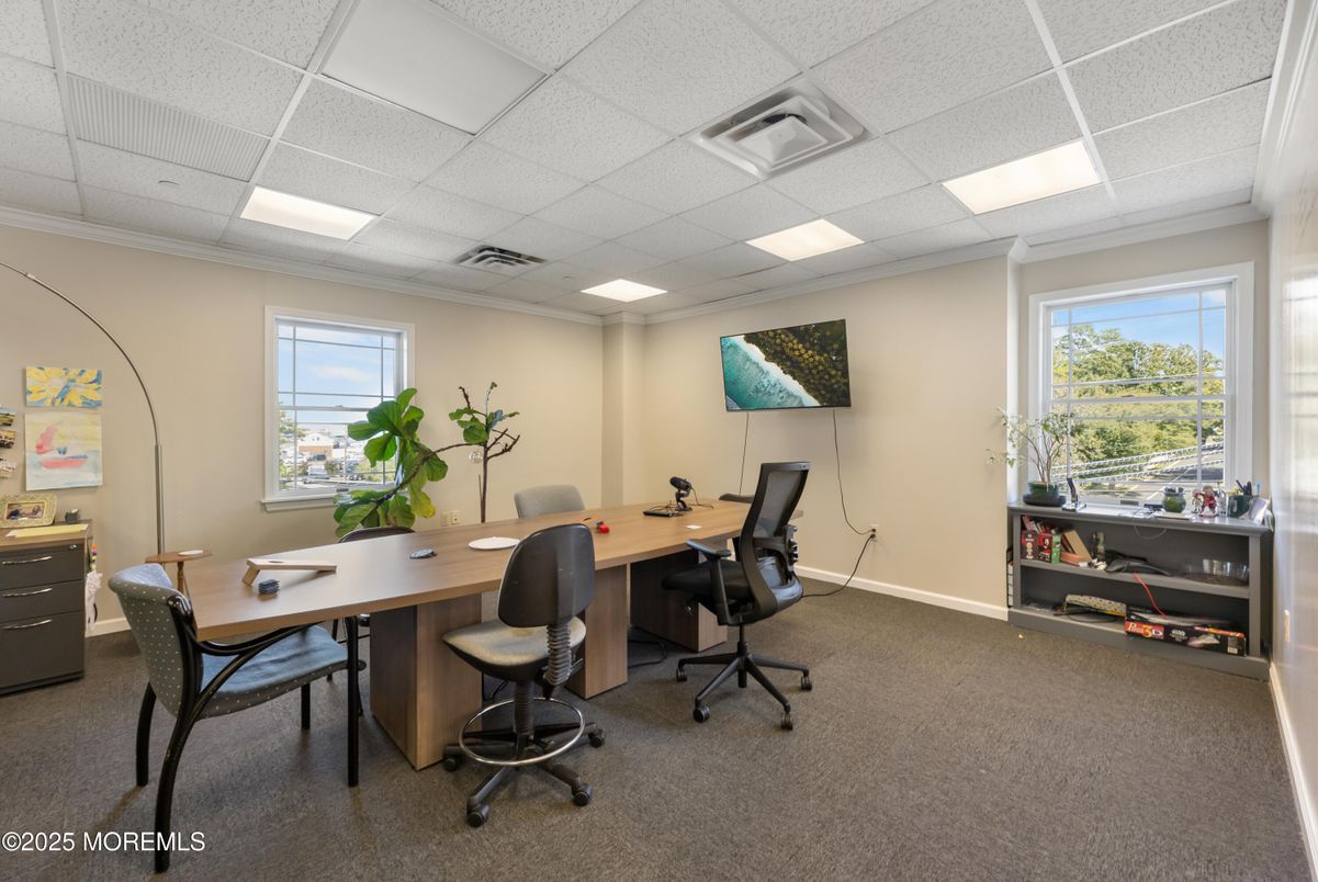 Home Office, Interior, Recessed Lighting