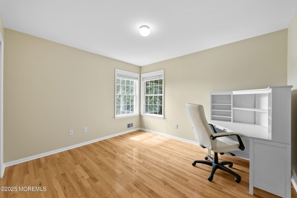 Home Office, Interior, Wood Texture Flooring