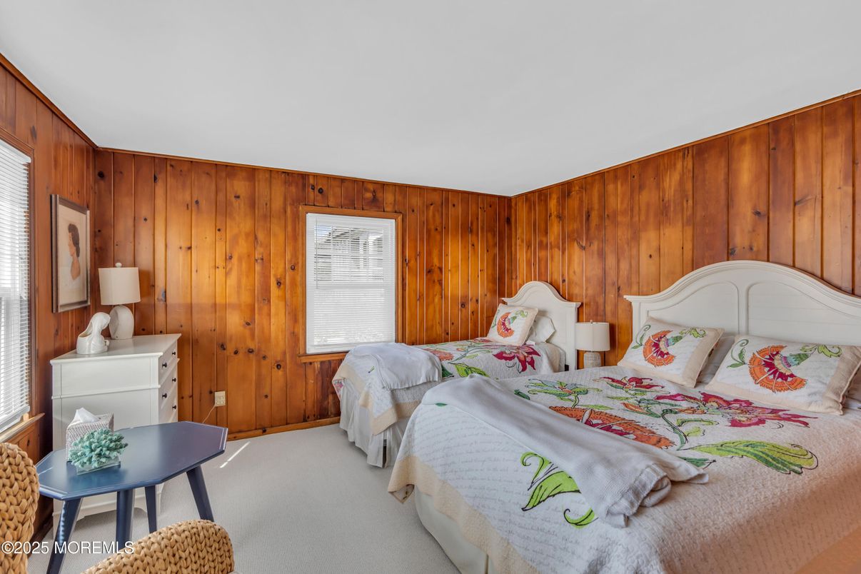 Bedroom, Interior, Wooden Walls
