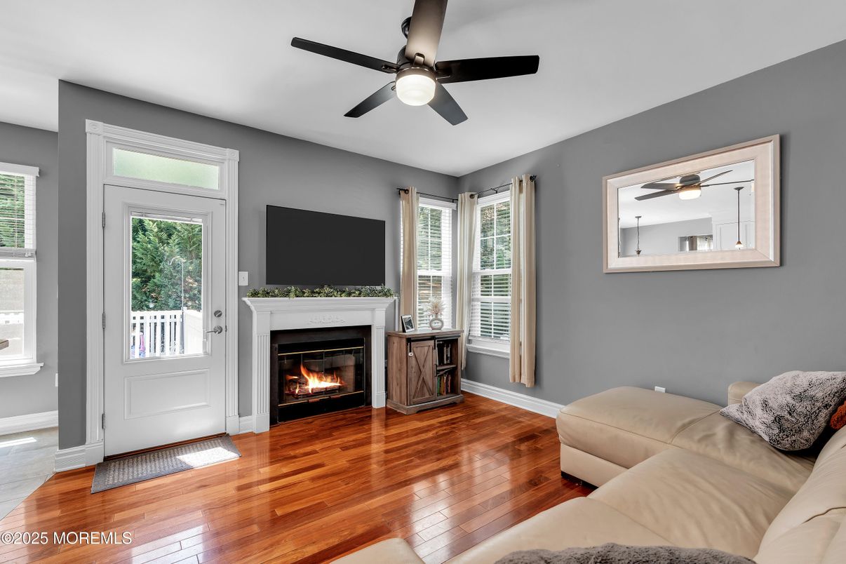 Fireplace, Interior, Living room, Wood Texture Flooring