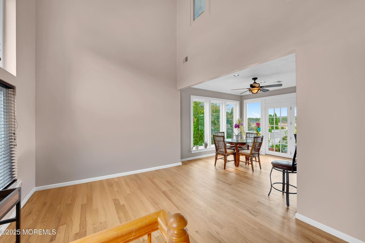 Dining room, Interior, Wood Texture Flooring