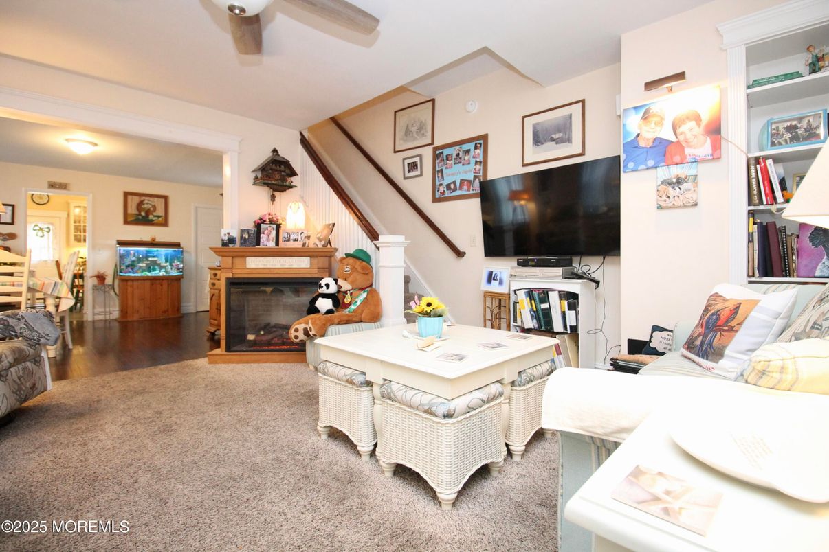 Fireplace, Interior, Living room, Wood Texture Flooring