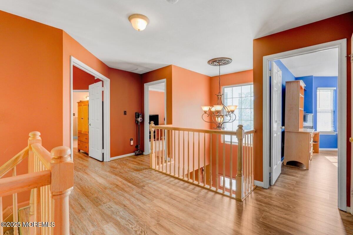 Chandelier, Interior, Wood Texture Flooring