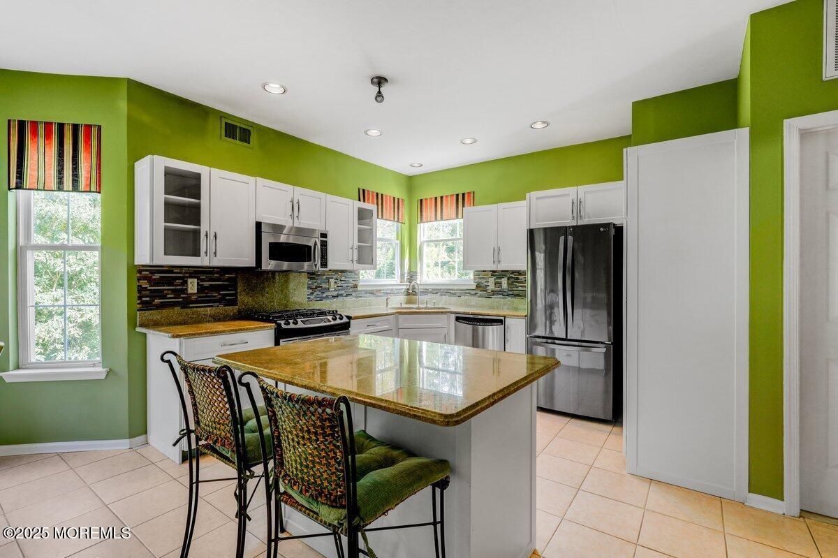 Interior, Kitchen, Recessed Lighting, Stainless Steel Appliances